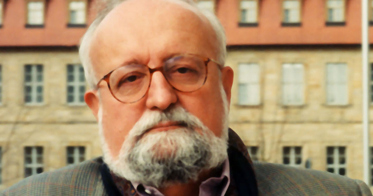 Krzysztof Penderecki / クシシュトフ・ペンデレツキ